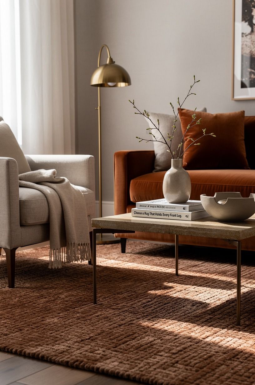 Choose a Rug That Holds Every Front Leg
