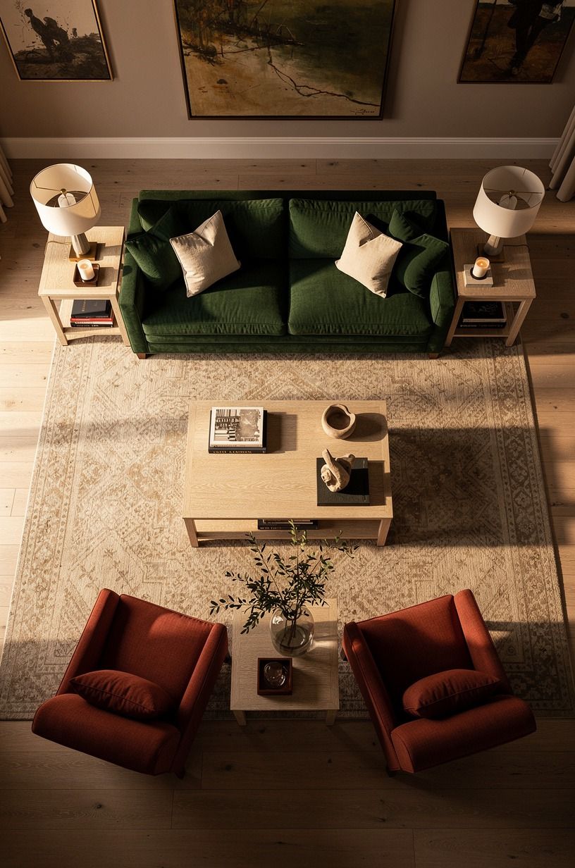 Let a Ralph Lauren Living Room Influence the Palette