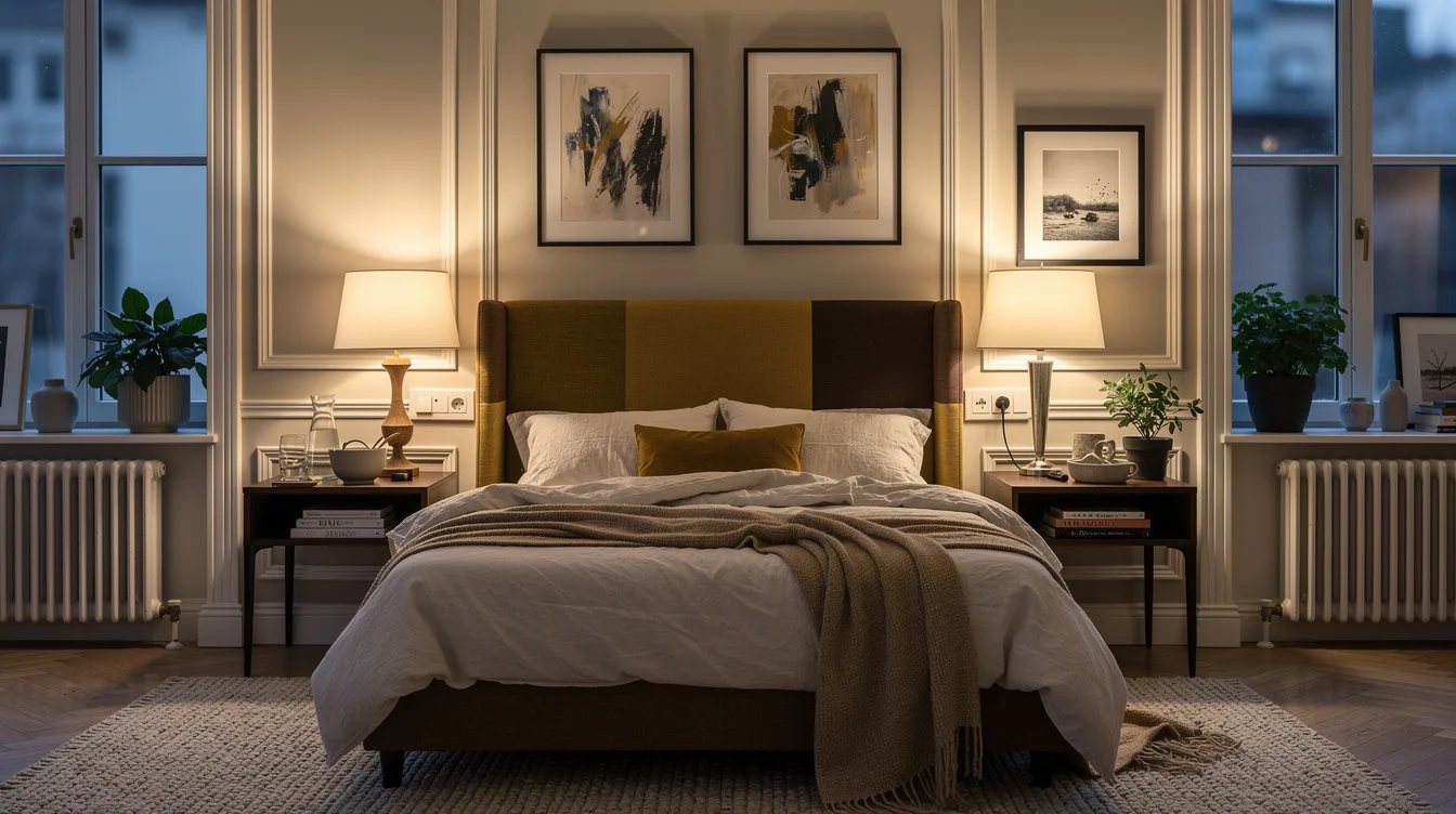 Scale Each Table to the Bed Wall