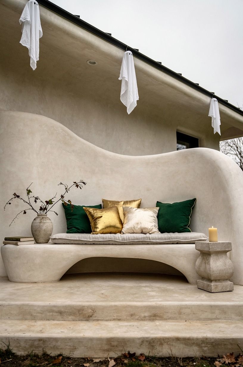Frame the House Exterior Halloween Ideas Around One Focal Point