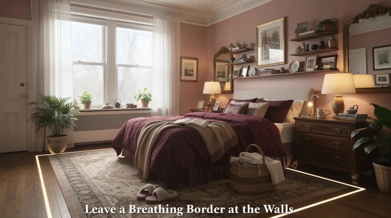 Leave a Breathing Border at the Walls