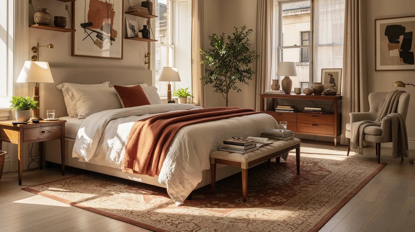 Match the Rug Edge to the Bed, Not the Room