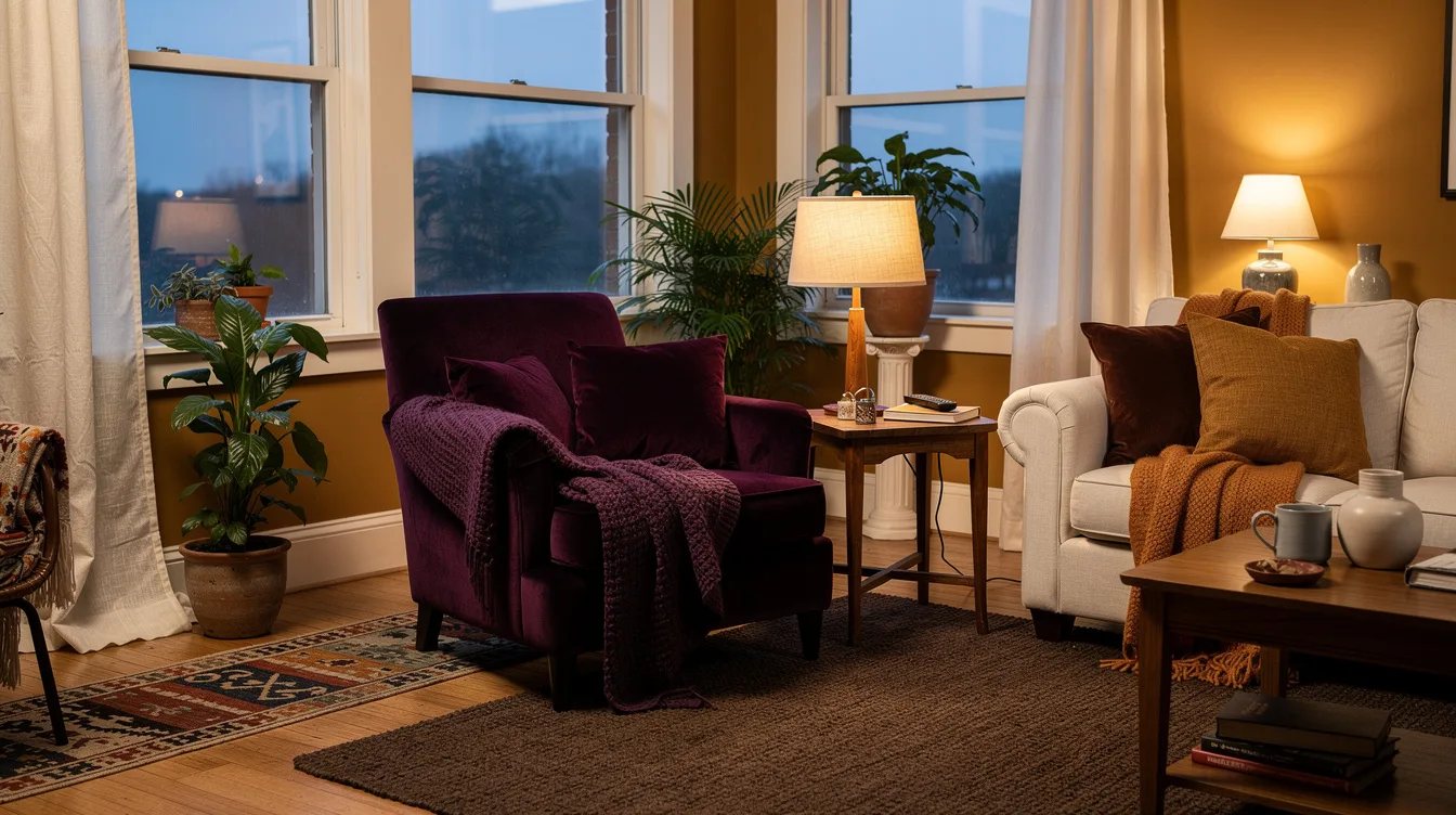 Use Plum as the Evening Anchor