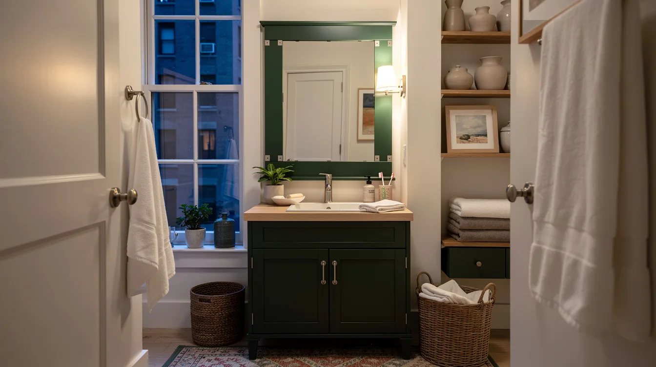 Build a Removable Mirror Surround