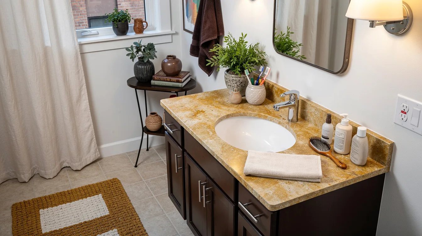 Wrap Only a Sound, Dry Countertop