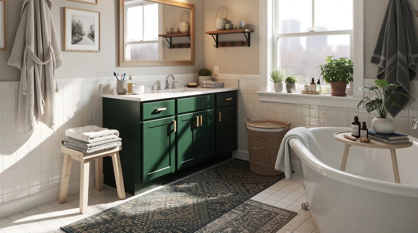 Anchor the Floor With a Washable Runner