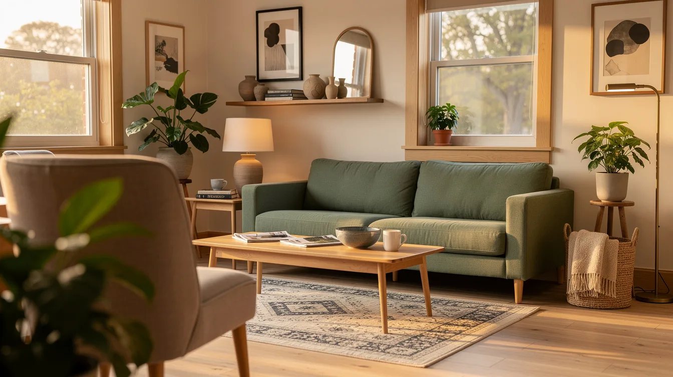 Leave Space at the Sofa Ends