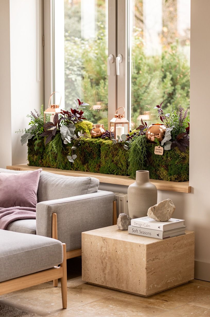 Choose mossy green over purple for curb appeal halloween