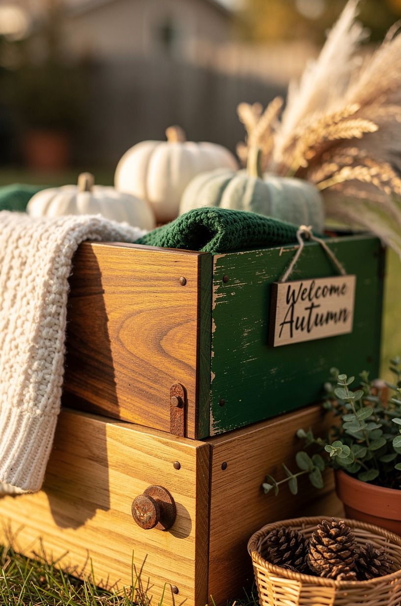 Can a wagon Halloween decoration stay soft instead of spooky?