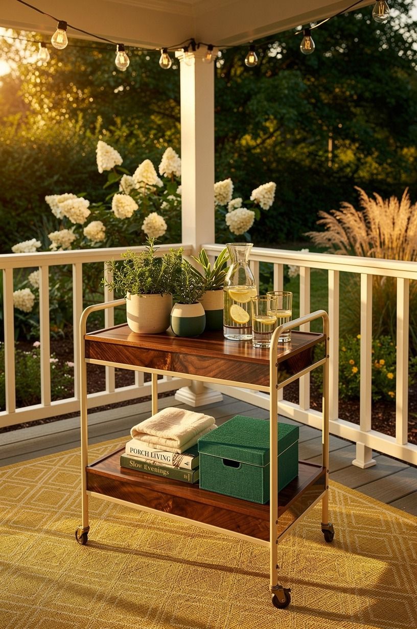 Make a tiny porch cart work with 8x10 logic