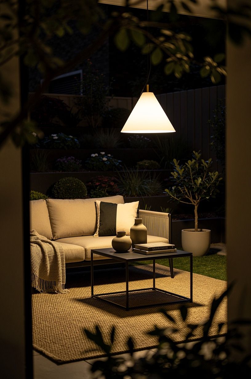 Use the Lantern Triangle after dark