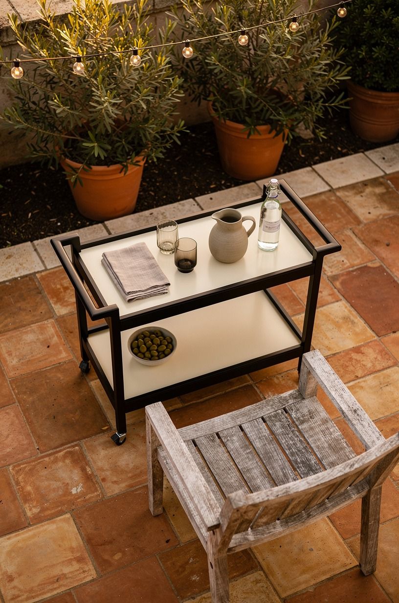 Why does a black-and-cream cart look so expensive?