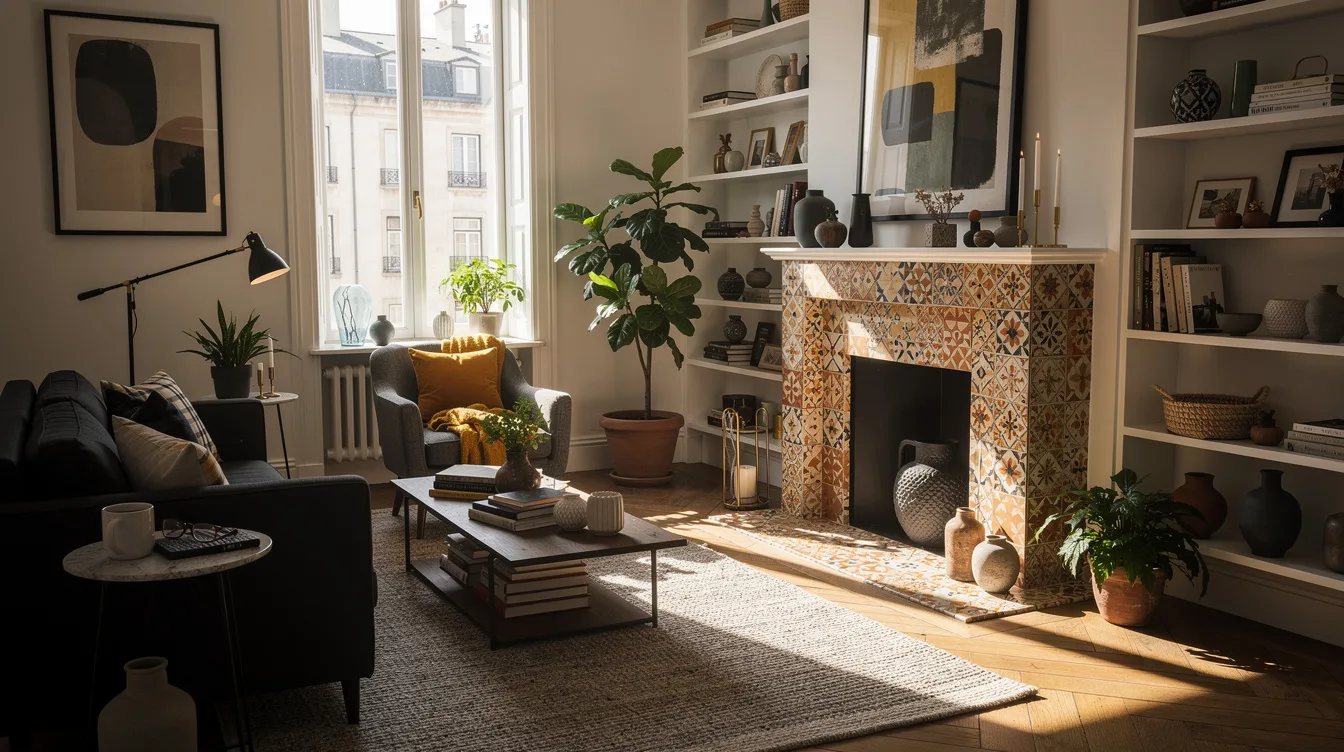 Wrap One Fireplace in Color