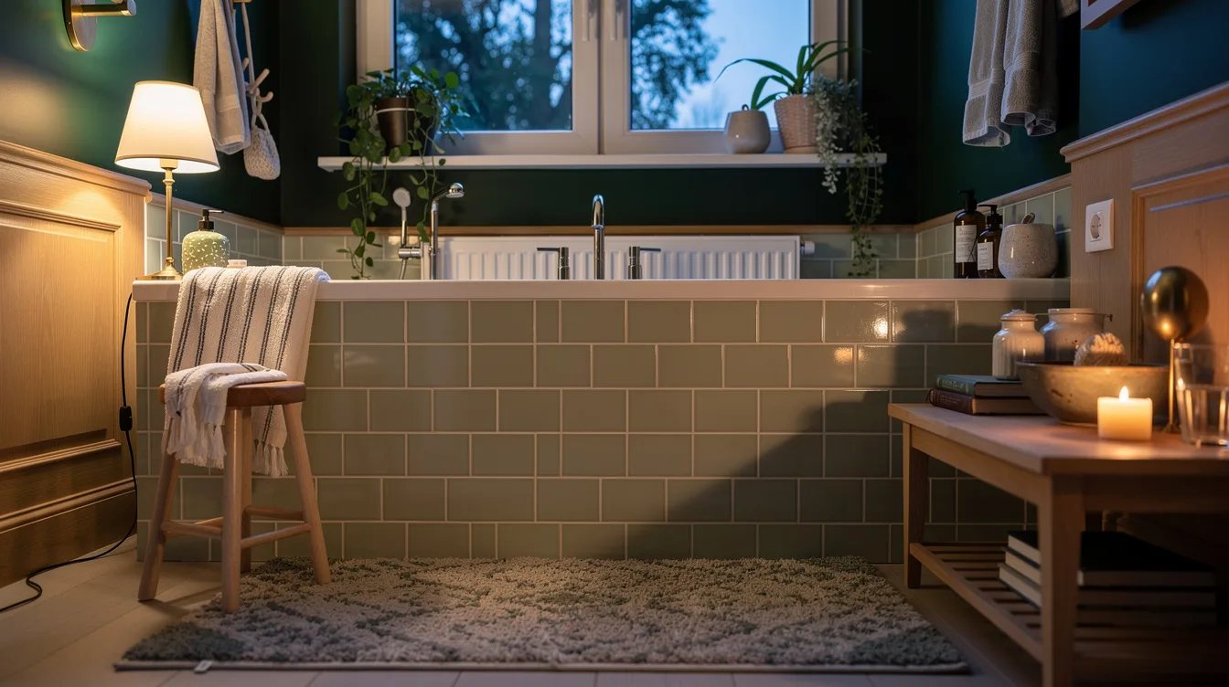 Build a Bathroom Dado Line