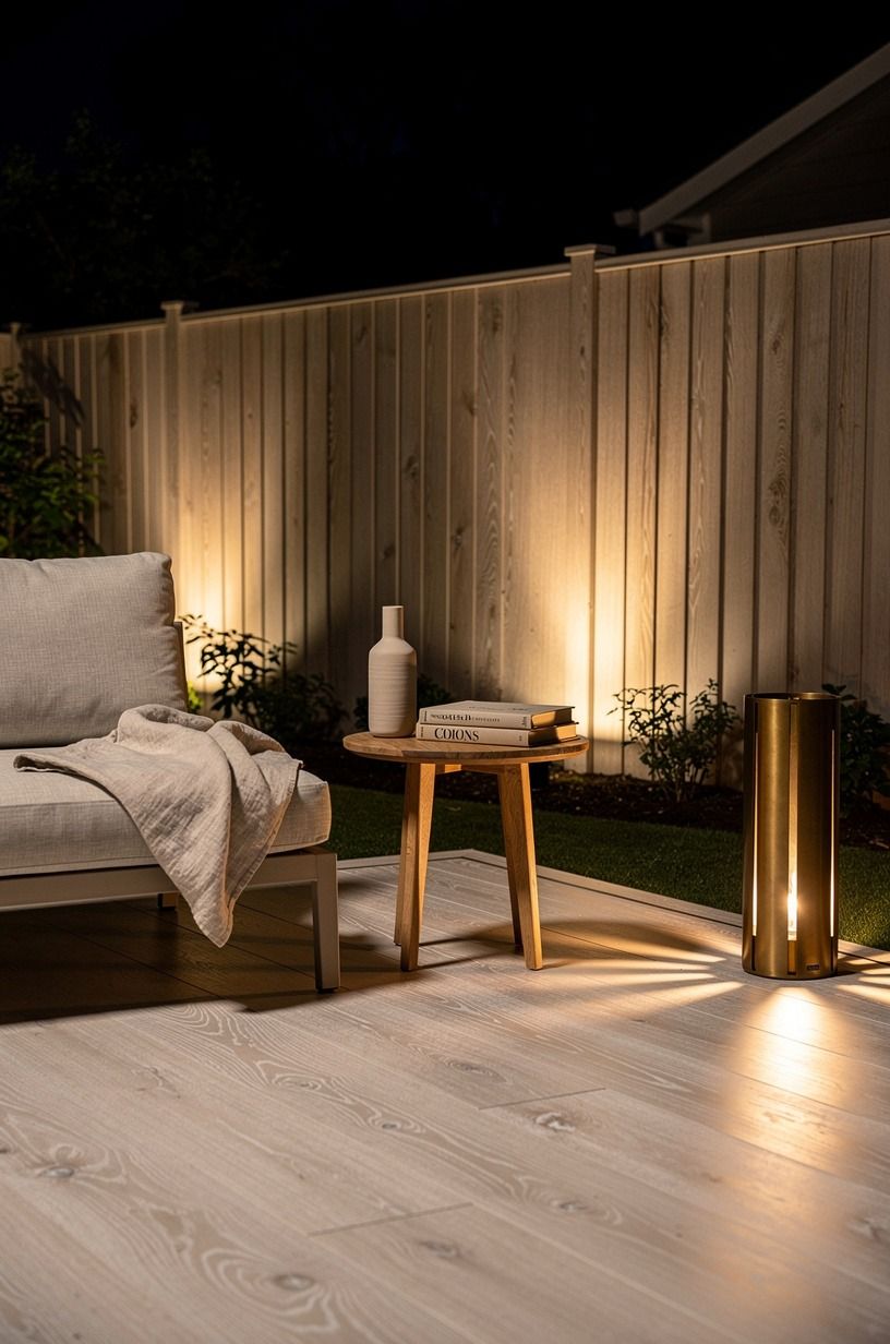 Test the fence after dark before calling it finished
