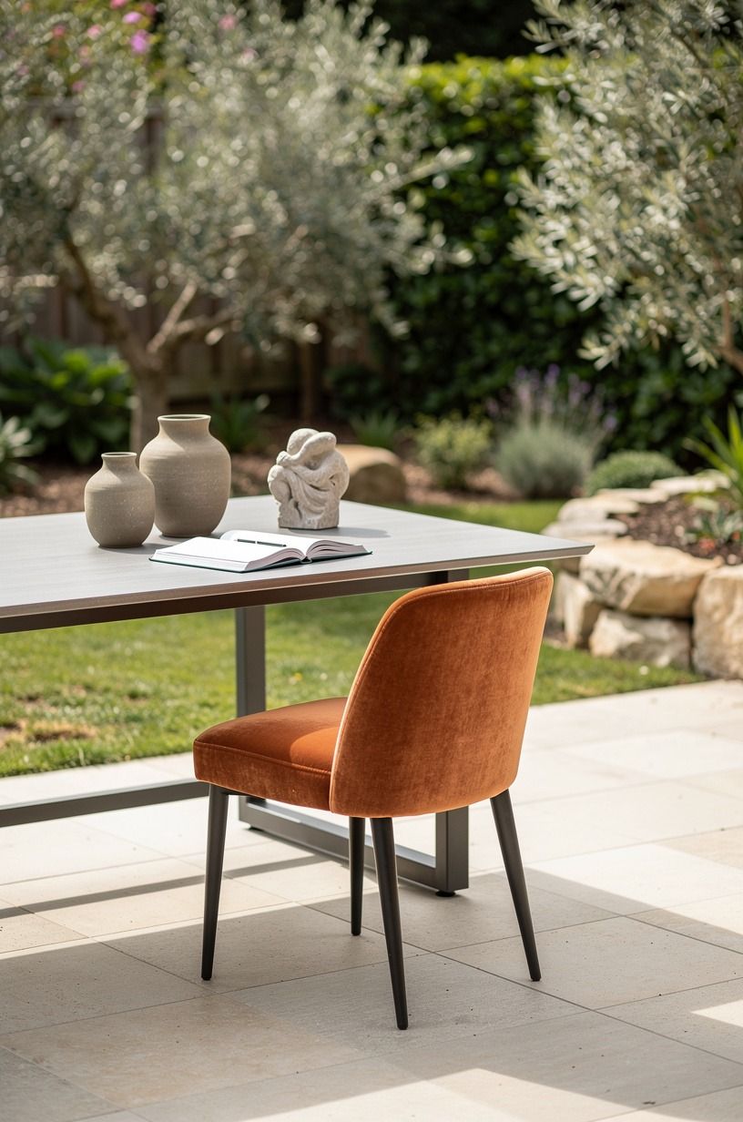 Add a Moonlit Worktable With an Article Sven Stool