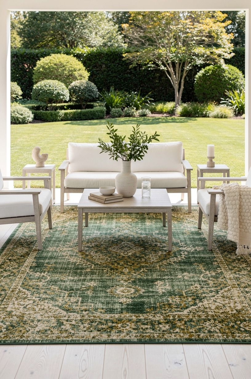 Anchor the Floor With a Washable 8x10 Rug