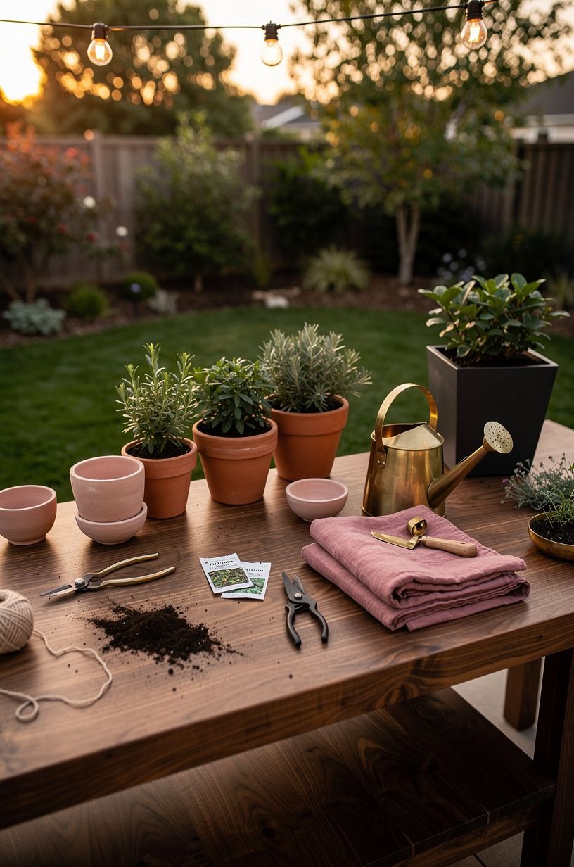 Finish With a Real Potting Ritual, Not More Decor