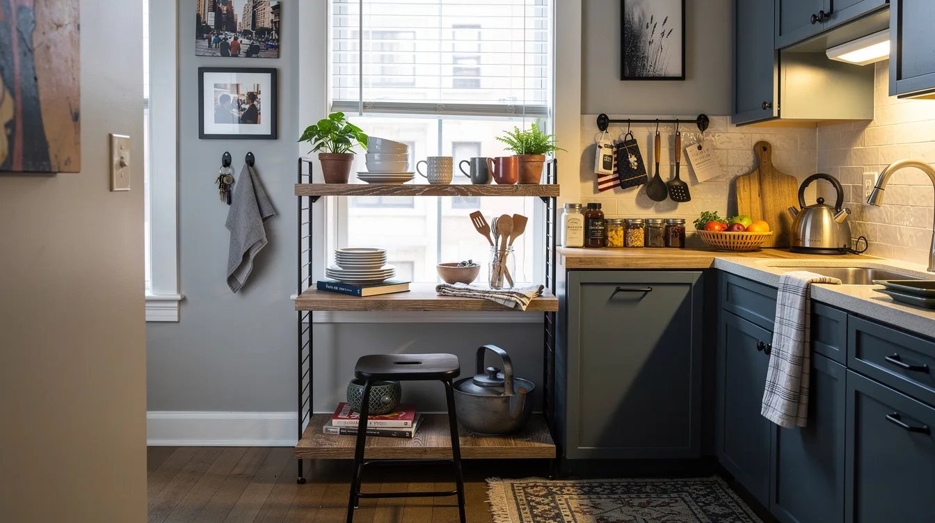 Use Narrow Vinyl on Shelves and Small Counters
