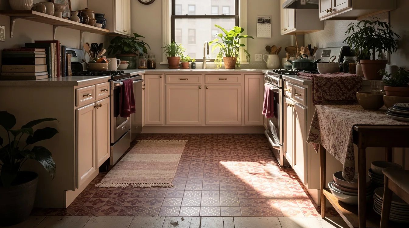 Install Peel-and-Stick Floor Tile Only With Approval