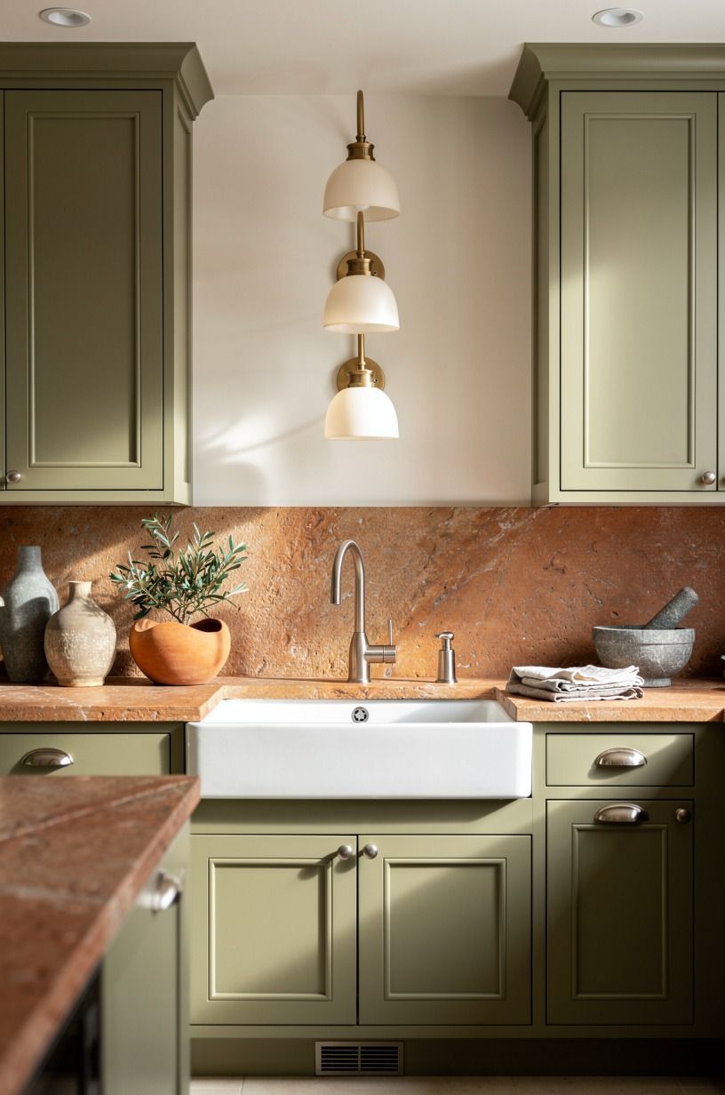 Frame the sink with the Three-Height Light Stack