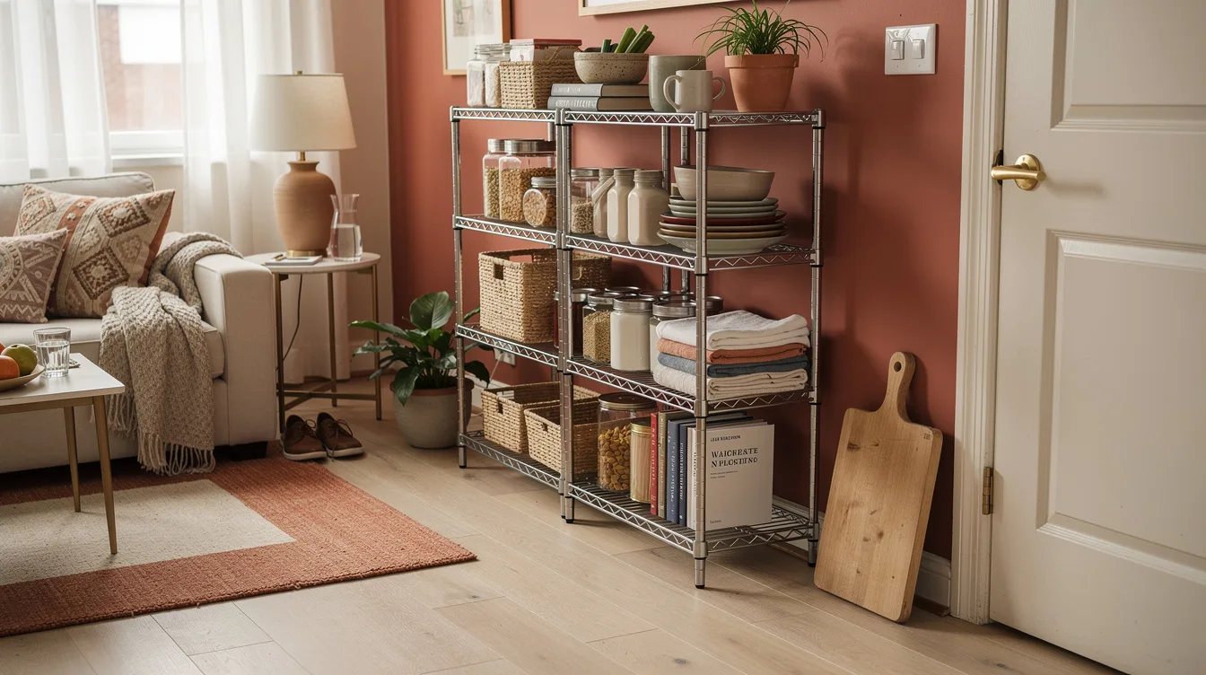Set Up a Floor-Sitting Pantry
