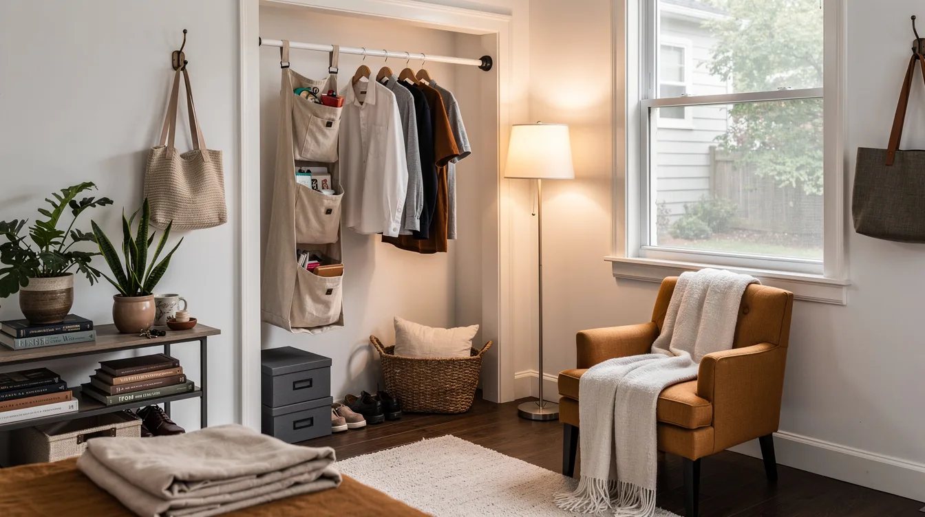 Span a Closet With a Tension Rod