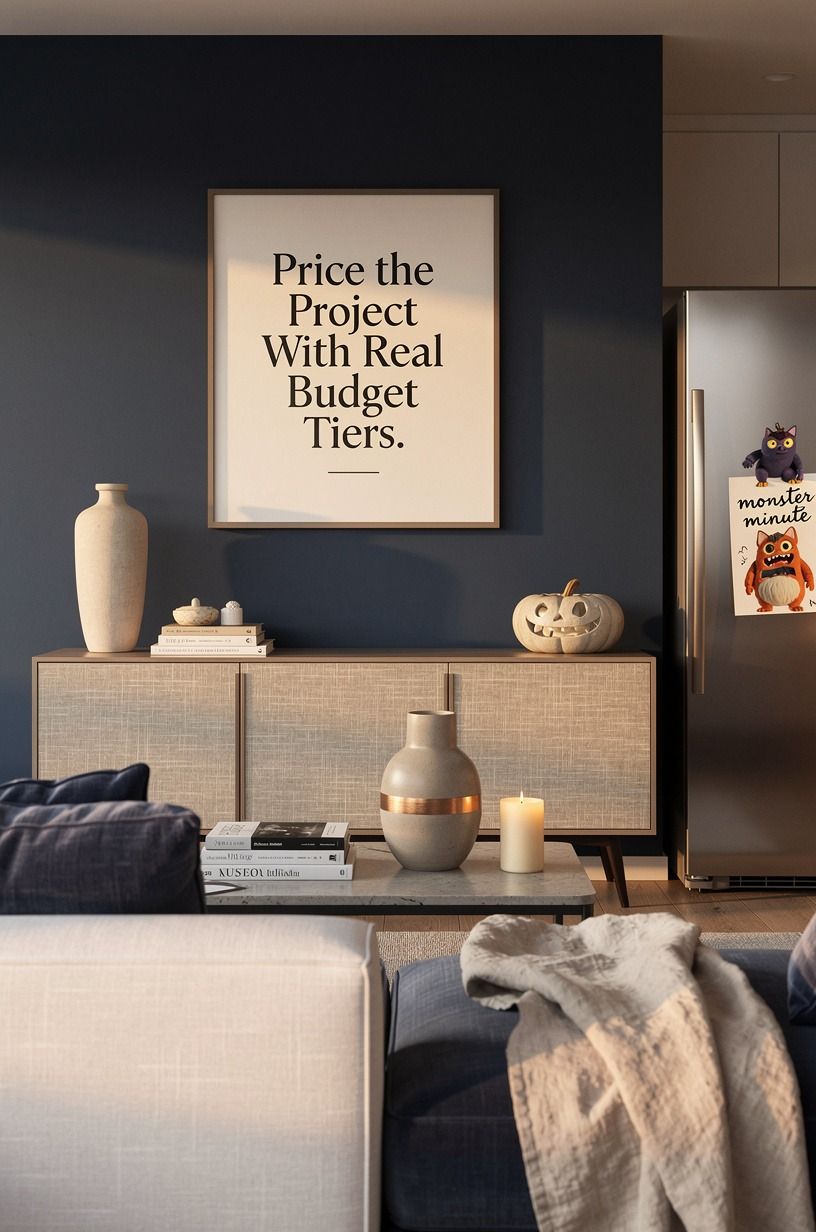 Price the Project With Real Budget Tiers