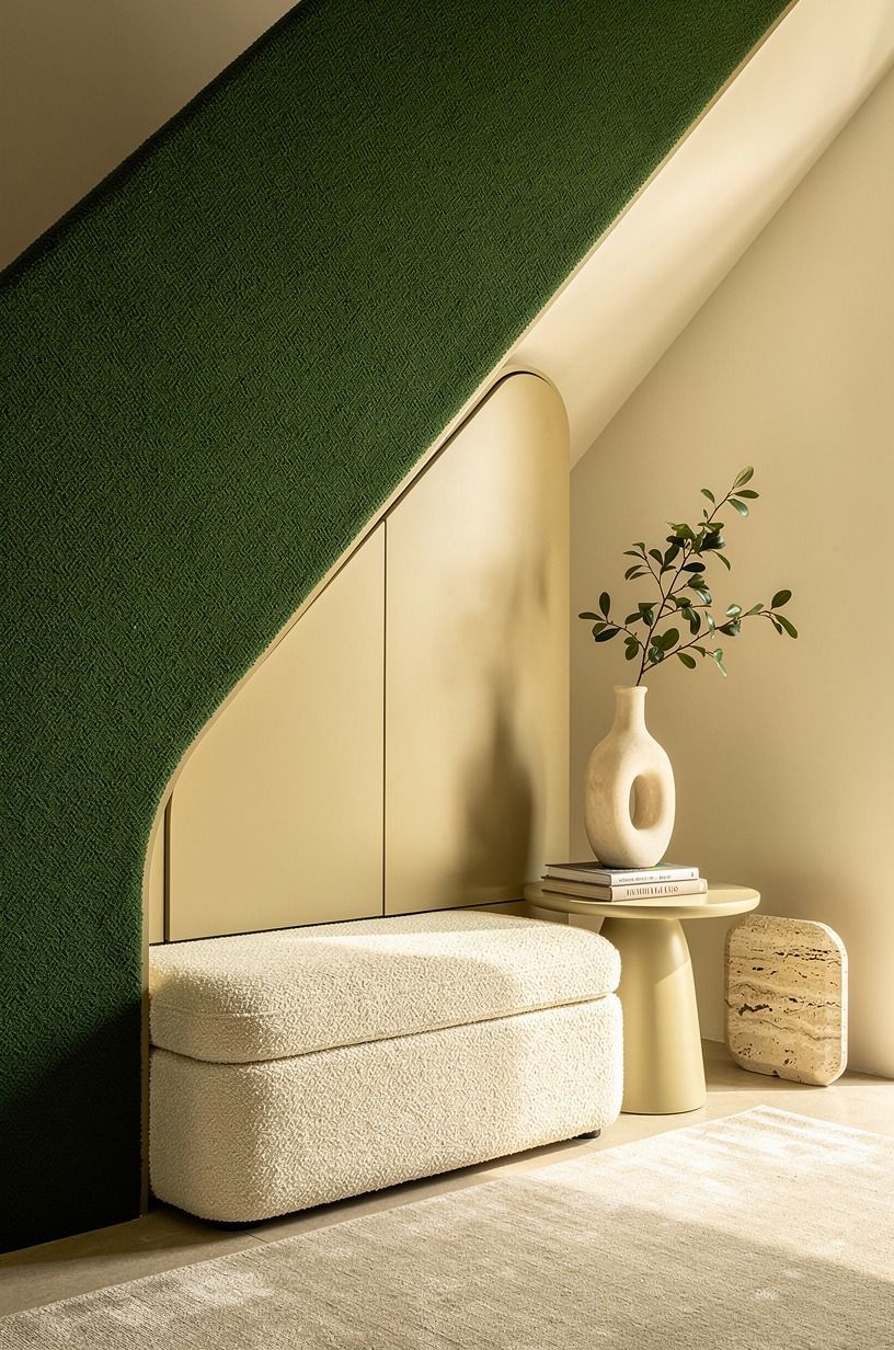Swap Open Shelves for Hidden Corner Decor
