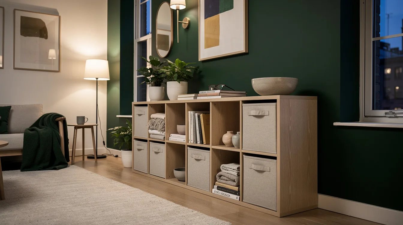 Fit Cube Shelves with the 13-Inch Fabric Bin