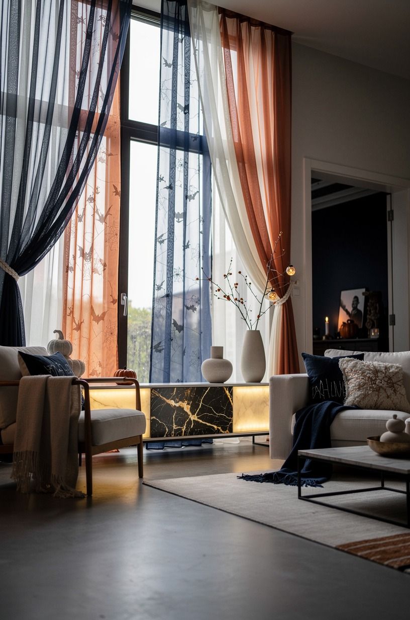 Dress the Windows for a Rental-Friendly Haunt