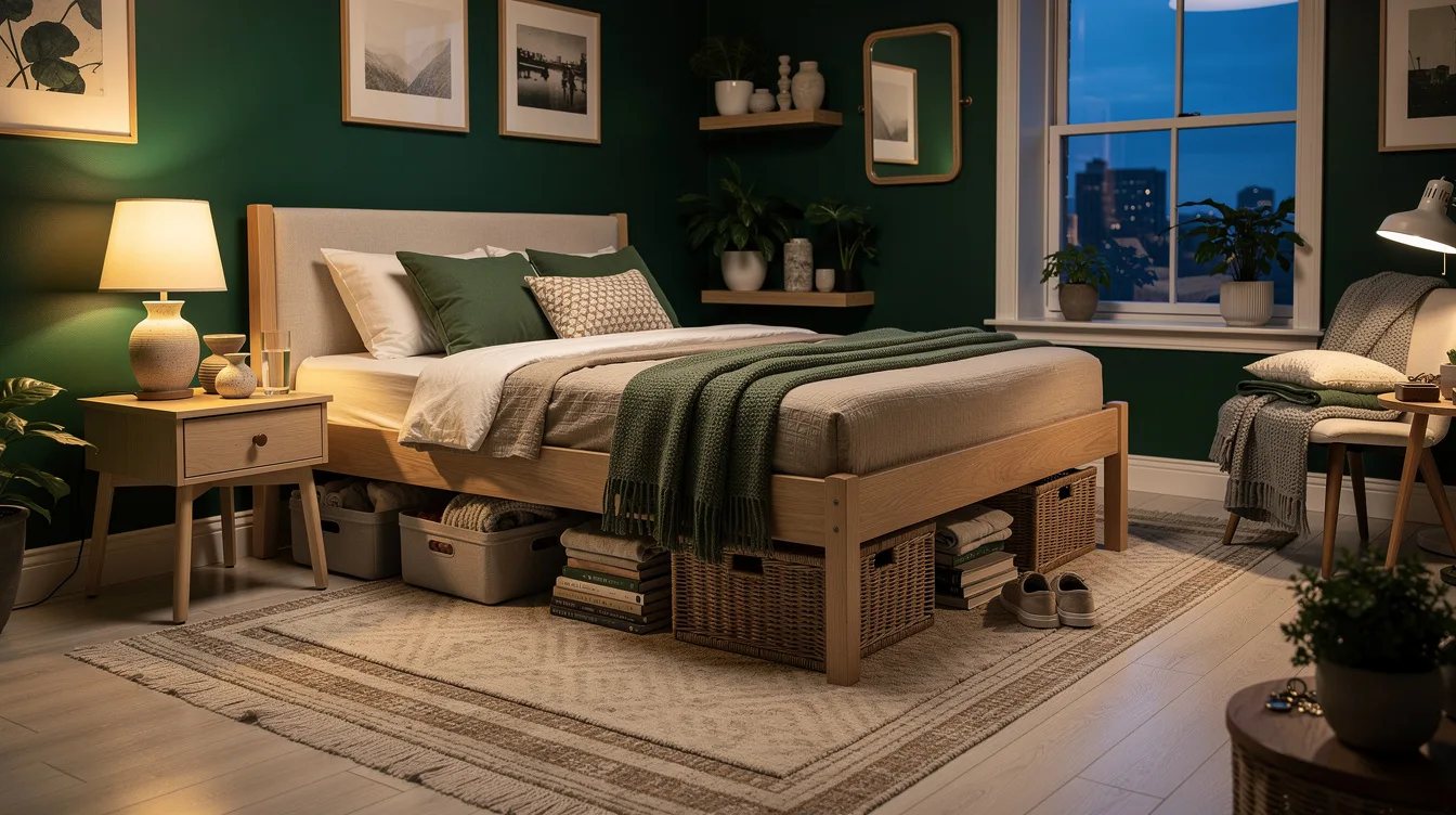 Hide Overflow Under The Bed