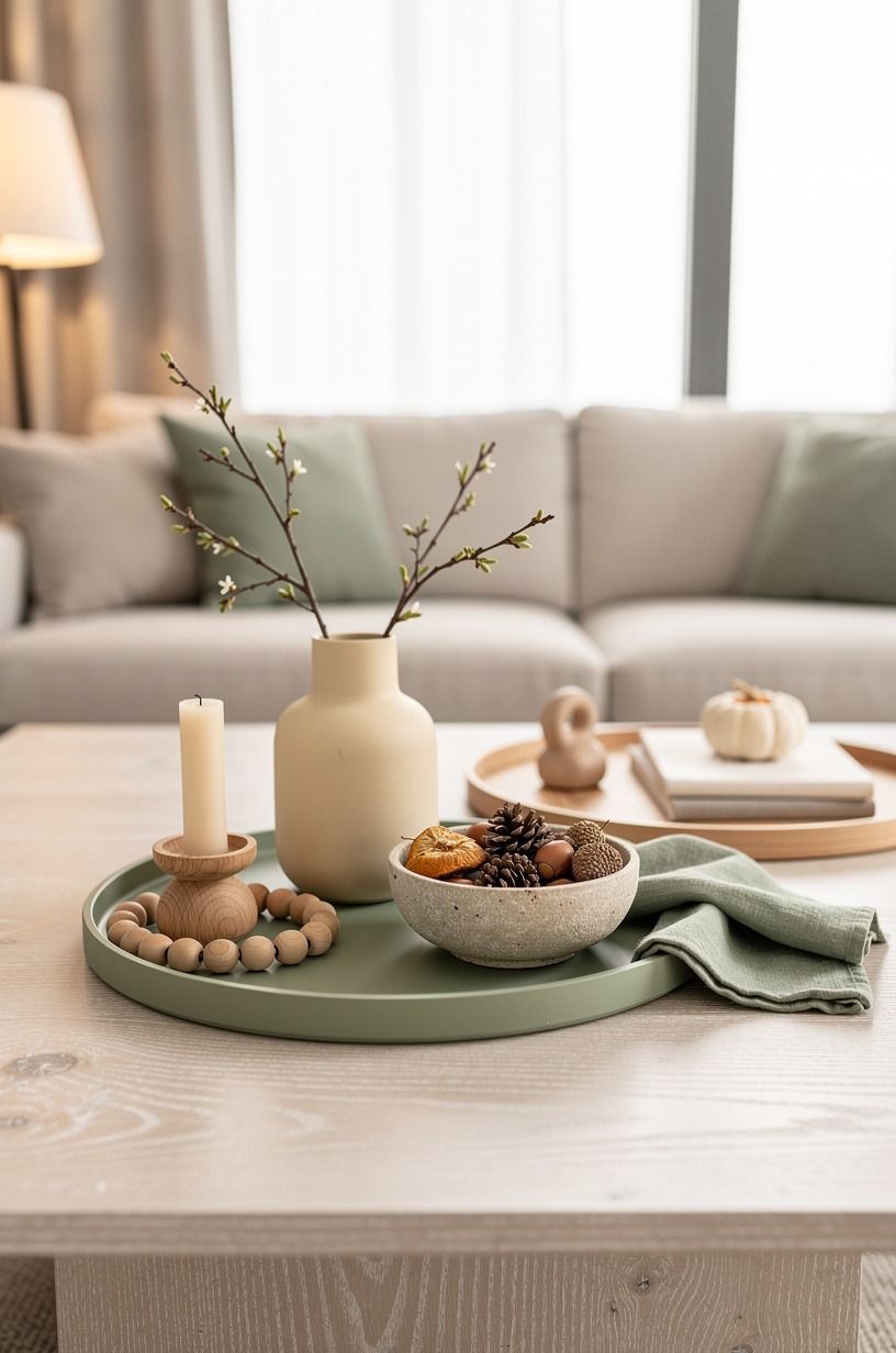 Group Seasonal Objects With the Odd-Weight Rule in Tray Styling Ideas