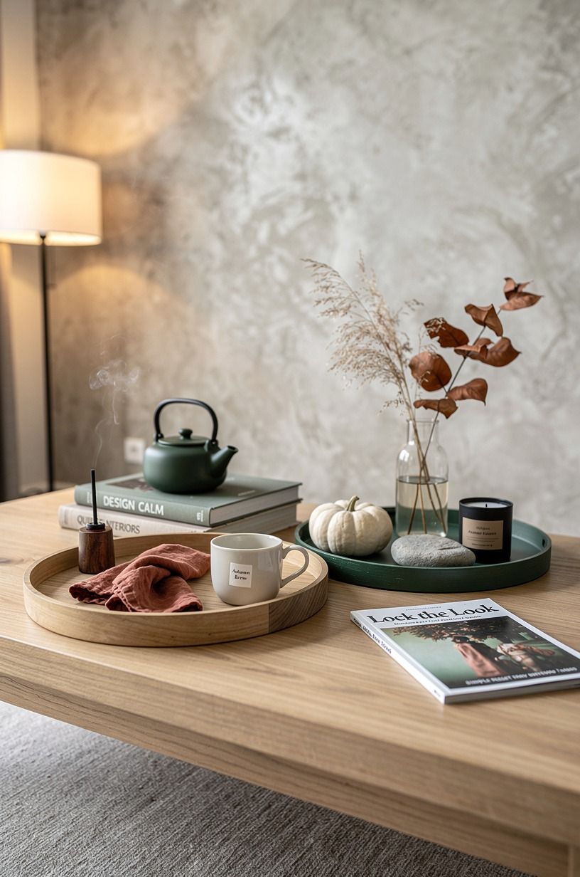 Lock the Look With a Simple Reset for Tray Styling Ideas