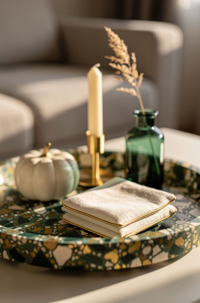 Which Detail Should You Remove First From Decorative Tray Autumn?