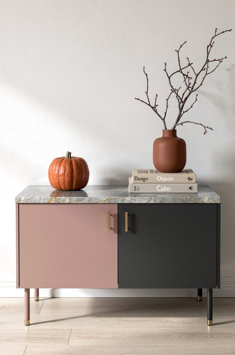 Choose burnt orange over neon purple