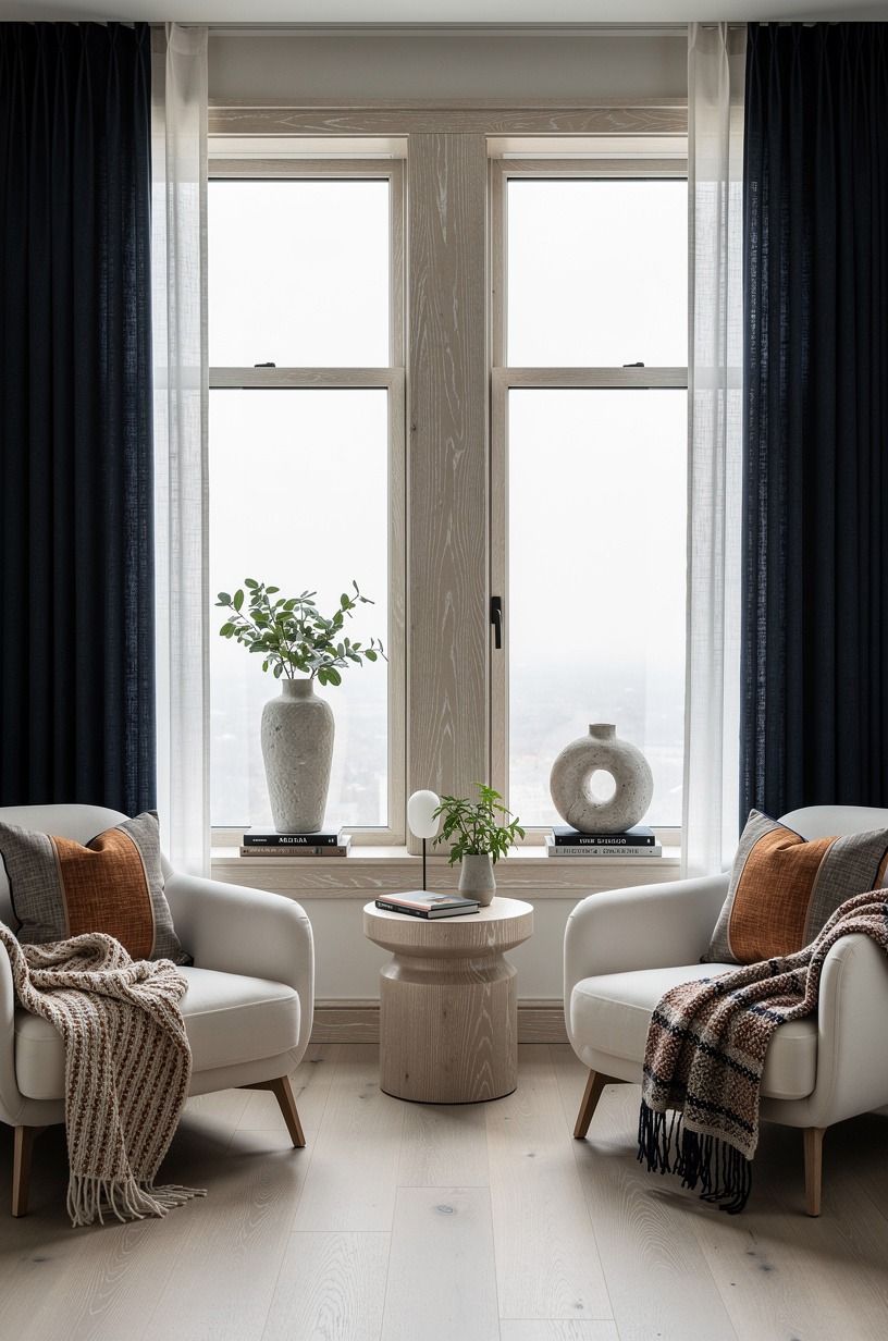 Frame the windows with the Two-Width Rule