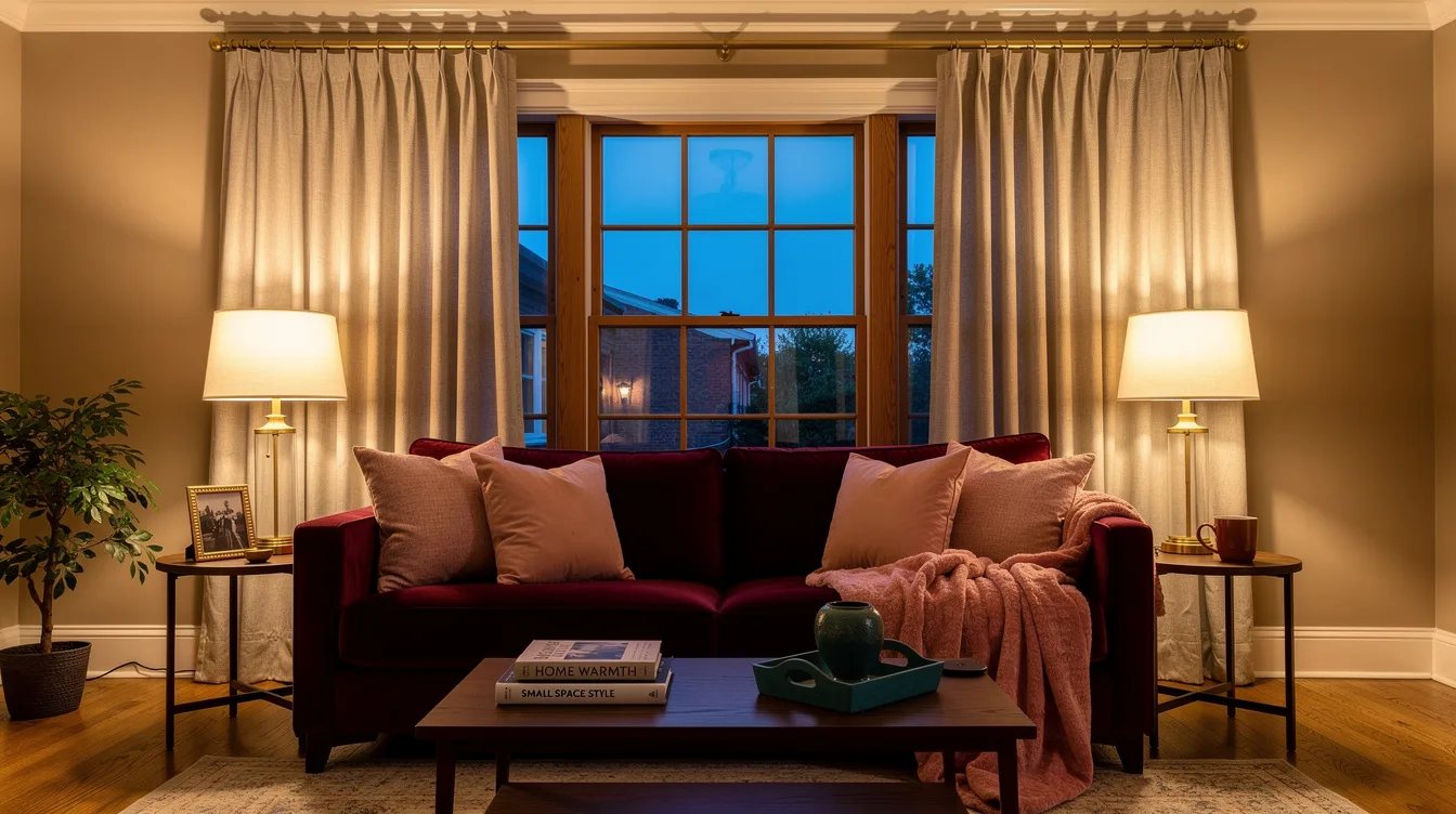 Low Ceilings? These 14 No-Drill Curtain Tricks Add Height