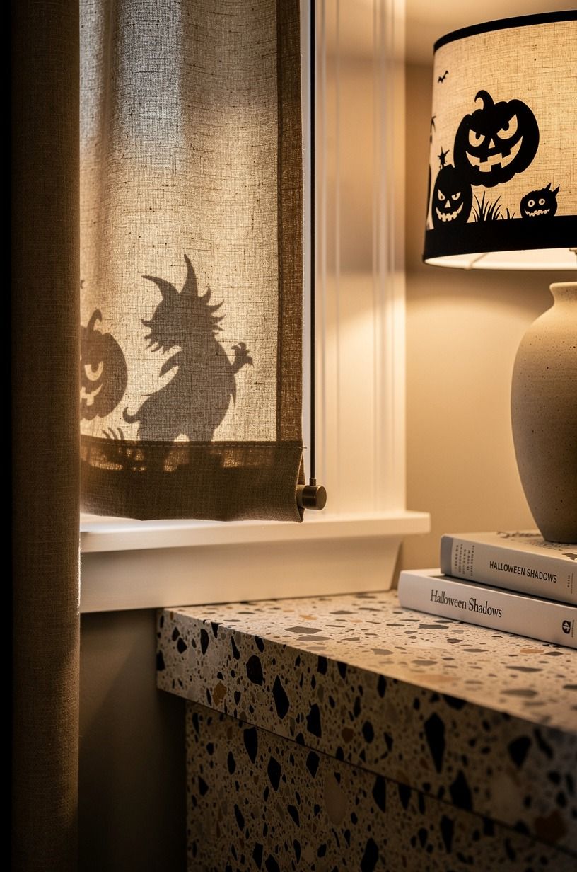 Hang a Rental-Friendly Shadow Screen on a Tension Rod