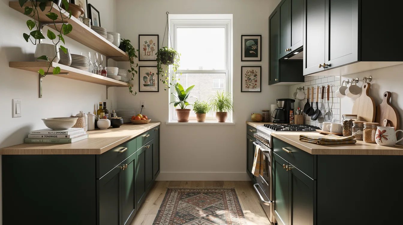 Strip the Upper Cabinets From One Side Only