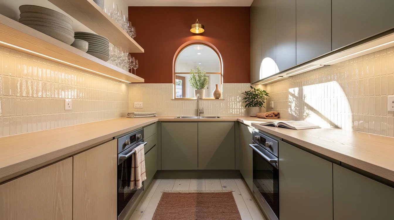 If Your Galley Kitchen Feels Like a Tunnel, These 14 Moves Fix It