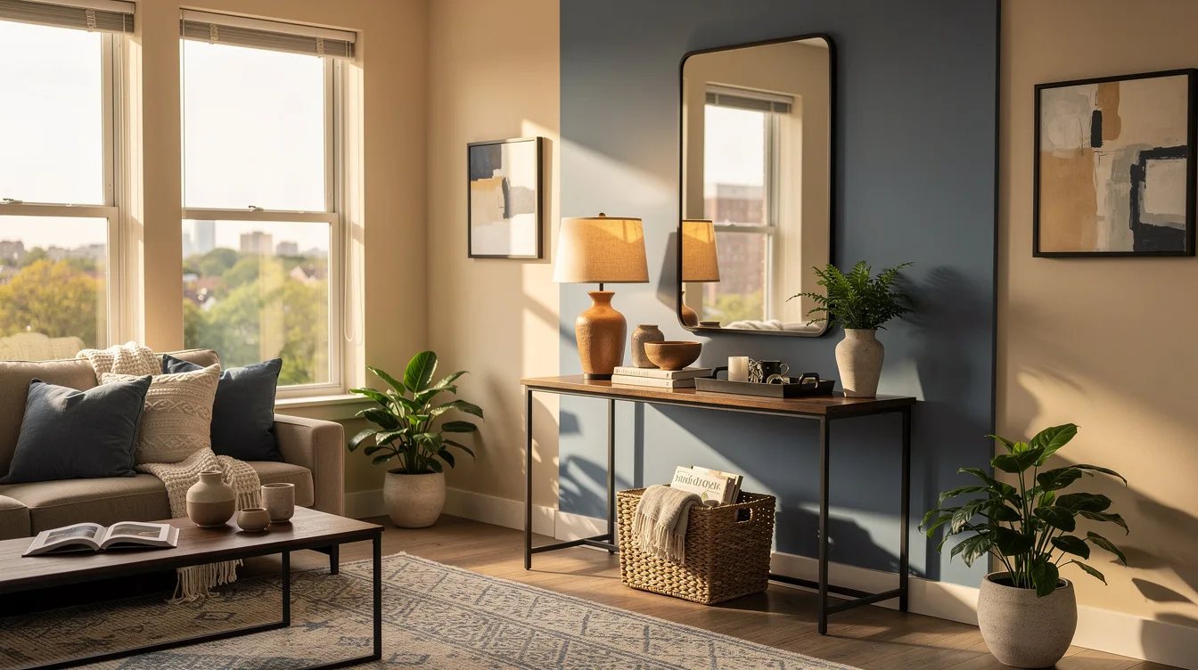 Hang a Mirror at the Right Width