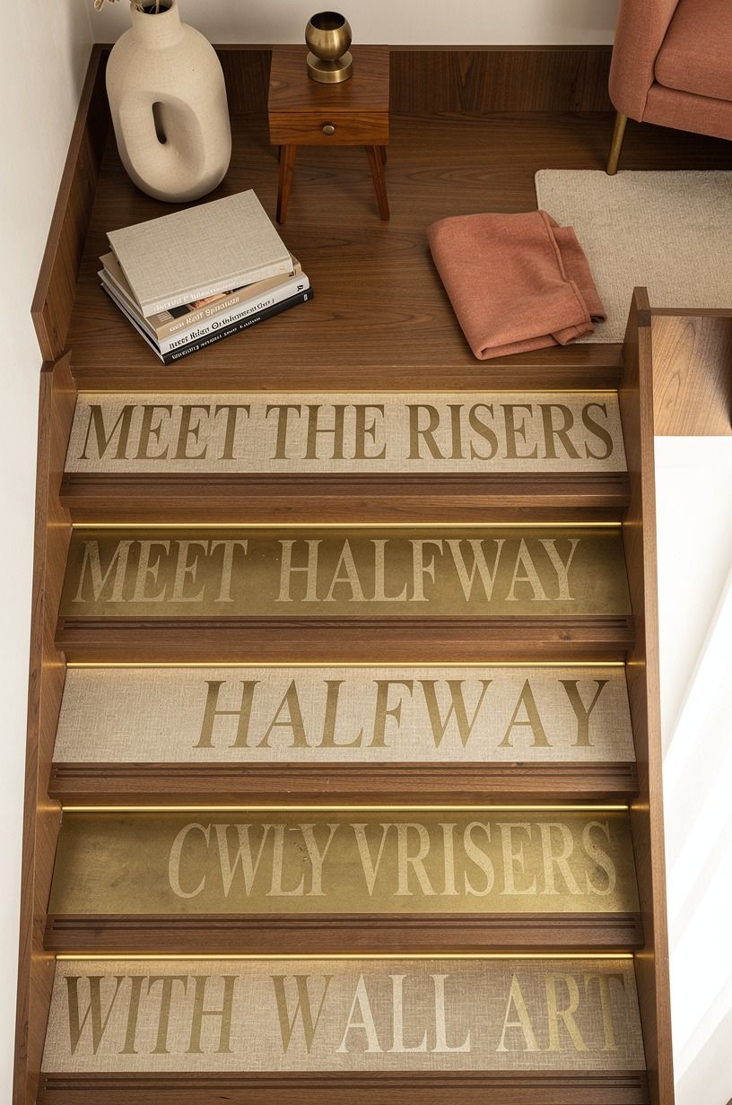 Meet the Risers Halfway With Wall Art