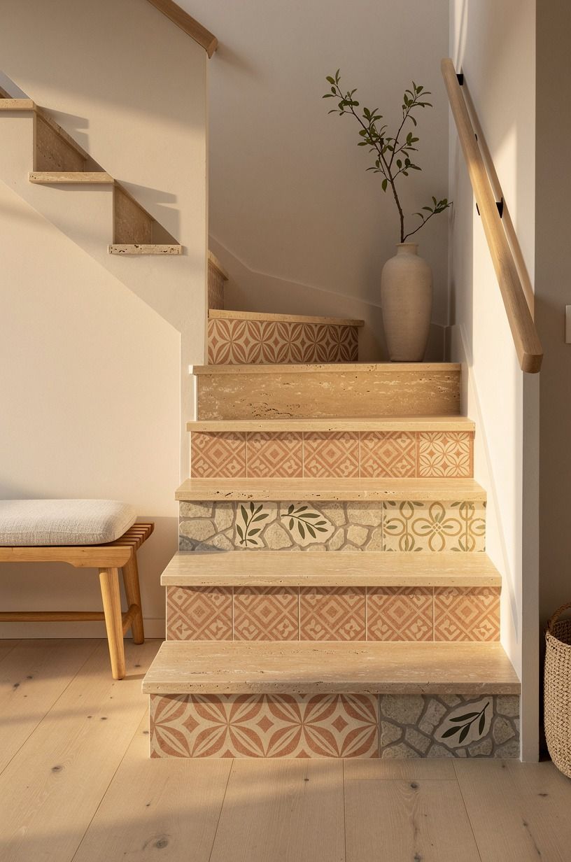 Mix Two Patterns on Alternating Risers