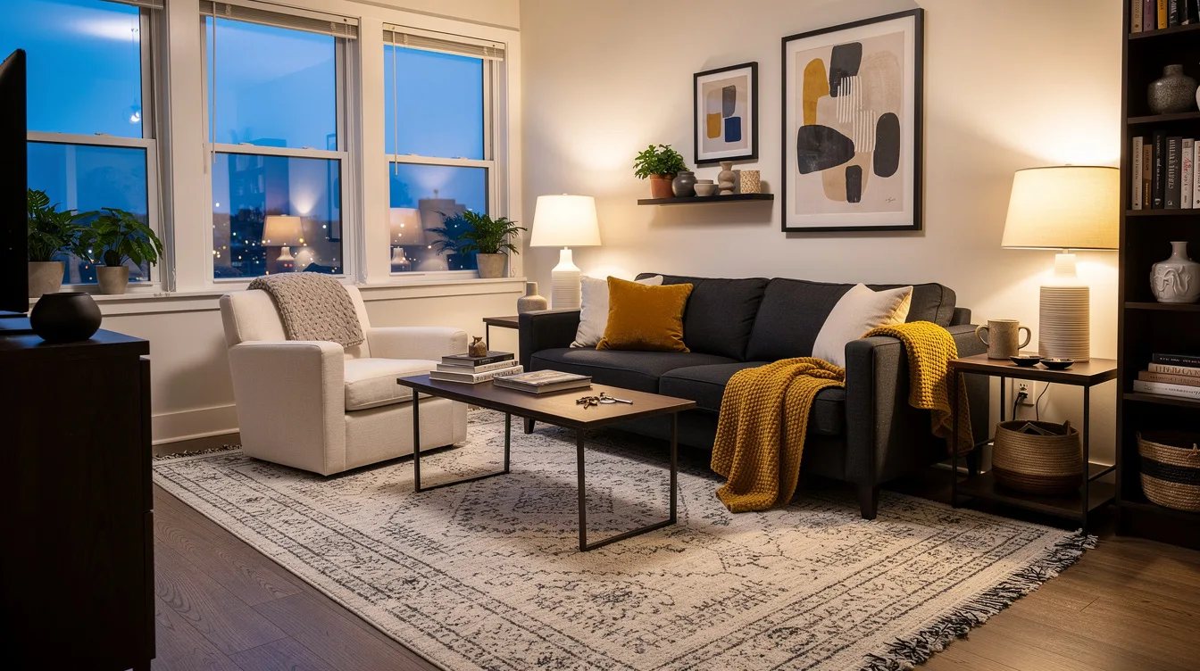 Size the Rug to Hold the Conversation