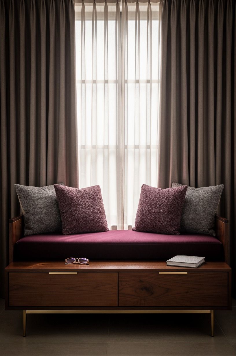 Hang Curtains Above the Frame