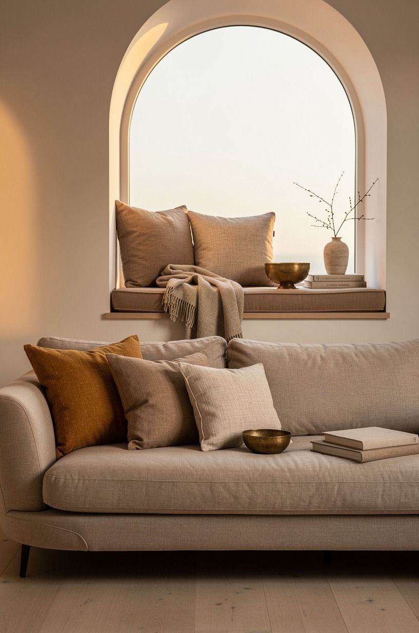 Layer Cushion and Pillow Styling for Comfort