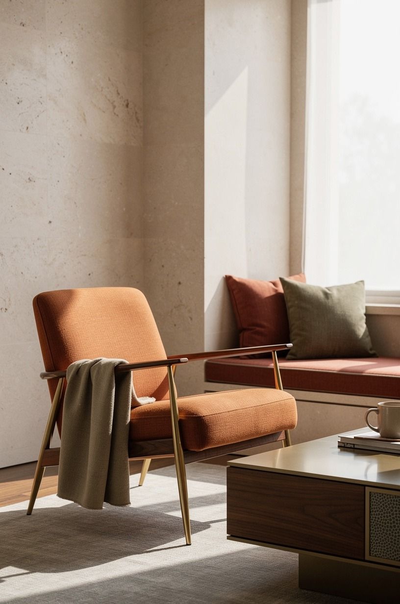 Swap Bright Orange for a Restrained Palette