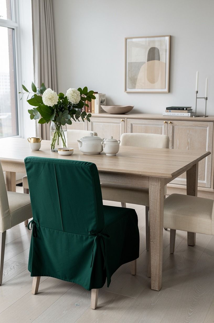 Swap Florist Wire for a Removable Chair Cover DIY