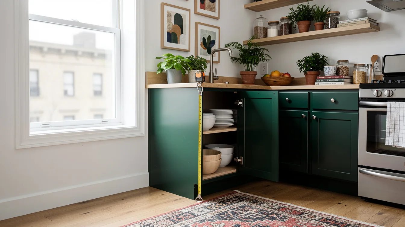 Measure the Door Opening Before the Cabinet Interior